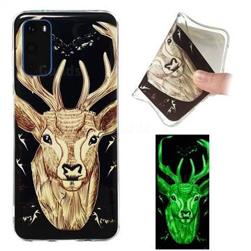 Fly Deer Noctilucent Soft TPU Back Cover for Samsung Galaxy S20 / S11e