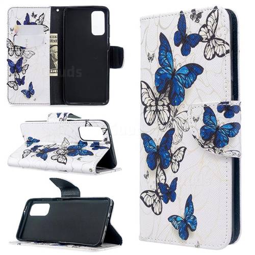 Flying Butterflies Leather Wallet Case for Samsung Galaxy S20 / S11e