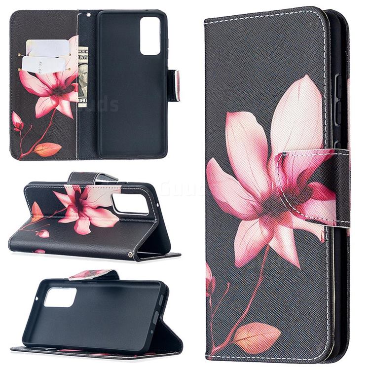 Lotus Flower Leather Wallet Case for Samsung Galaxy S20 FE / S20 Lite