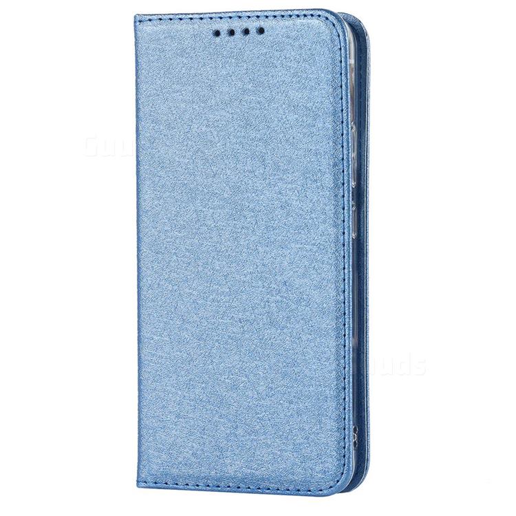 Ultra Slim Magnetic Automatic Suction Silk Lanyard Leather Flip