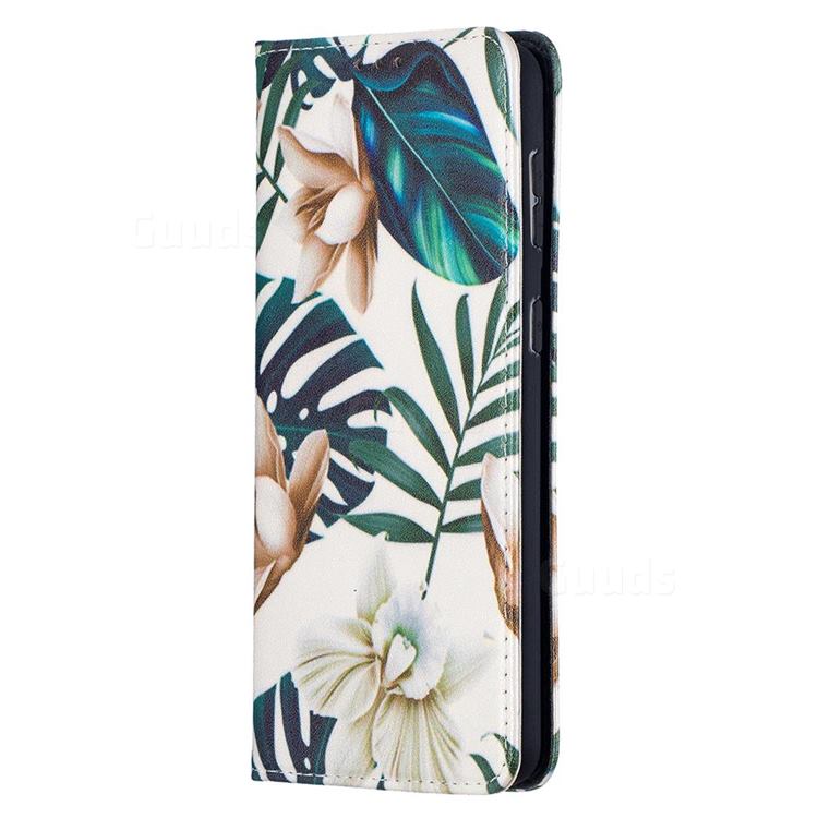 Flower Leaf Slim Magnetic Attraction Wallet Flip Cover For Samsung Galaxy S21 Plus S30 Plus Galaxy S21 Plus Cases Guuds