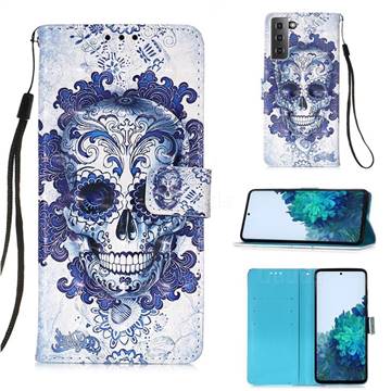 Cloud Kito 3D Painted Leather Wallet Case for Samsung Galaxy S21 Plus
