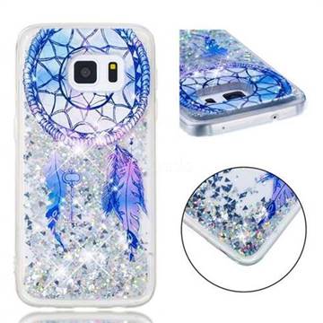 Fantasy Wind Chimes Dynamic Liquid Glitter Quicksand Soft TPU Case for Samsung Galaxy S5 G900