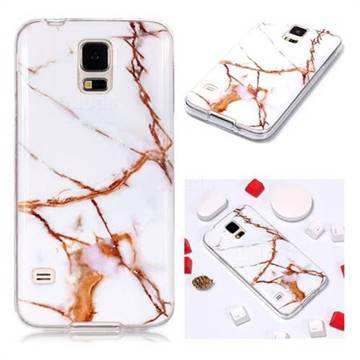 Platinum Soft TPU Marble Pattern Phone Case for Samsung Galaxy S5 G900