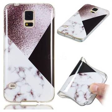 Black white Grey Soft TPU Marble Pattern Phone Case for Samsung Galaxy S5 G900