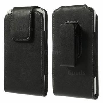 Leather Holster Case for Samsung Galaxy S5 G900 with Swivel Belt Clip