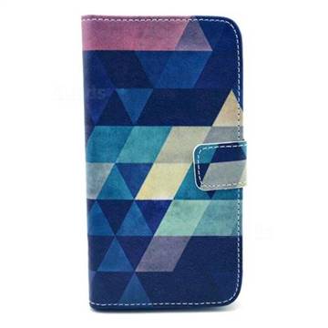 Rhombus Tribal Leather Wallet Case for Samsung Galaxy S5 G900