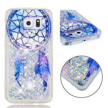 Fantasy Wind Chimes Dynamic Liquid Glitter Quicksand Soft TPU Case for Samsung Galaxy S6 G920