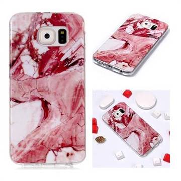 Pork Belly Soft TPU Marble Pattern Phone Case for Samsung Galaxy S6 G920
