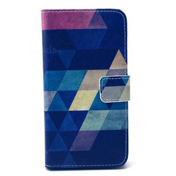 Rhombus Tribal Leather Wallet Case for Samsung Galaxy S6 G920