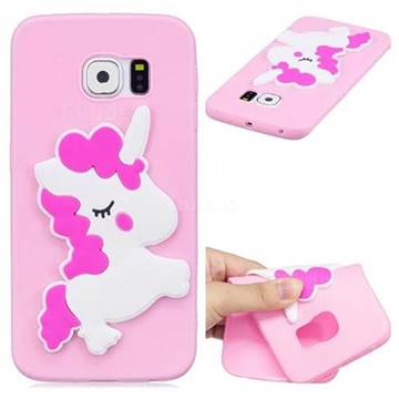 Pony Soft 3D Silicone Case for Samsung Galaxy S6 Edge G925