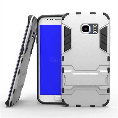 Armor Premium Tactical Grip Kickstand Shockproof Dual Layer Rugged