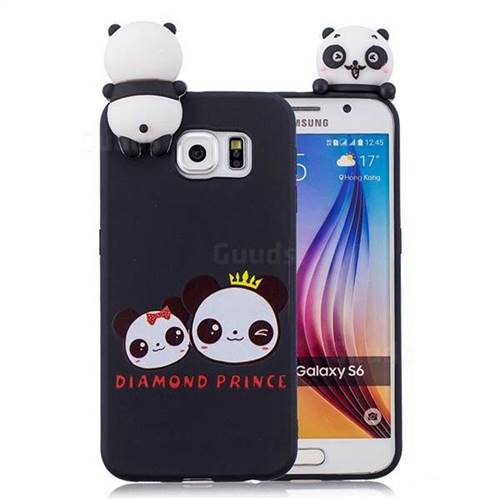 Diamond Prince Soft 3D Climbing Doll Soft Case for Samsung Galaxy S6 Edge G925