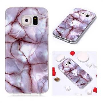 Earth Soft TPU Marble Pattern Phone Case for Samsung Galaxy S6 Edge G925
