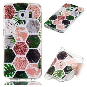 Rainforest Soft TPU Marble Pattern Phone Case for Samsung Galaxy S6 Edge G925