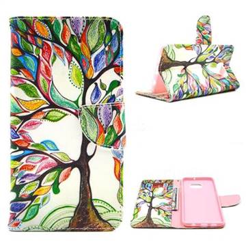 The Tree of Life Leather Wallet Case for Samsung Galaxy S6 Edge Plus G928 G928P G928A