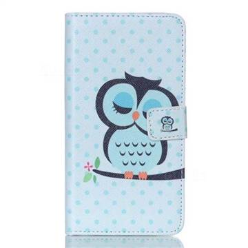 Sweet Owl Leather Wallet Case for Samsung Galaxy S6 Edge Plus G928 G928P G928A
