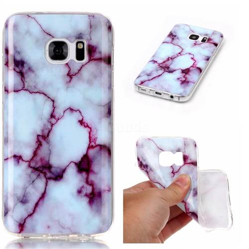 Bloody Lines Soft TPU Marble Pattern Case for Samsung Galaxy S7