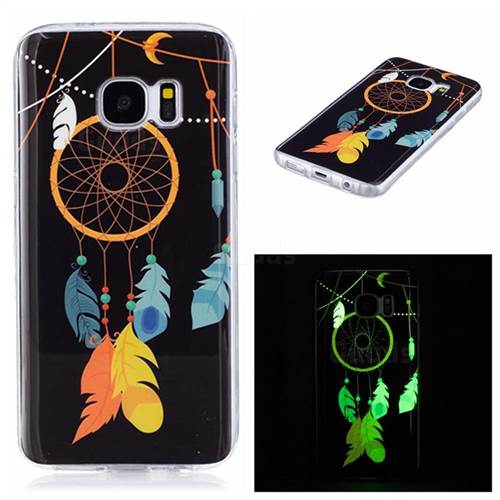 Dream Catcher Noctilucent Soft TPU Back Cover for Samsung Galaxy S7