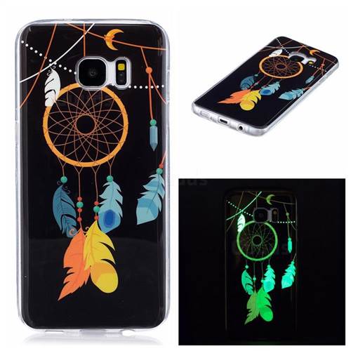 Dream Catcher Noctilucent Soft TPU Back Cover for Samsung Galaxy S7 Edge