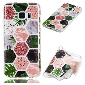 Rainforest Soft TPU Marble Pattern Phone Case for Samsung Galaxy S7 Edge s7edge