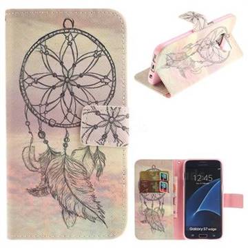 Dream Catcher PU Leather Wallet Case for Samsung Galaxy S7 Edge s7edge