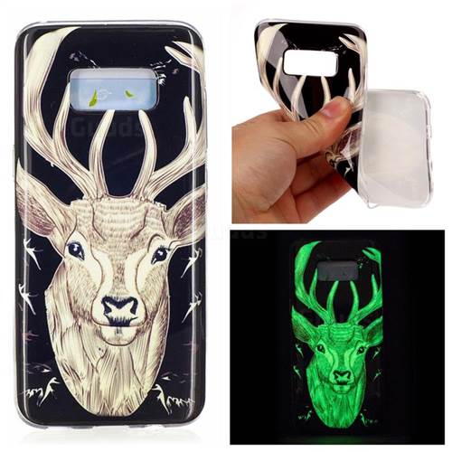 Fly Deer Noctilucent Soft TPU Back Cover for Samsung Galaxy S8