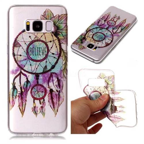 Flower Wind Chimes Super Clear Soft TPU Back Cover for Samsung Galaxy S8