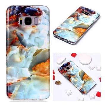 Fire Cloud Soft TPU Marble Pattern Phone Case for Samsung Galaxy S8