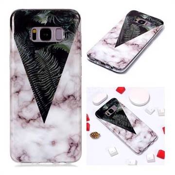 Leaf Soft TPU Marble Pattern Phone Case for Samsung Galaxy S8