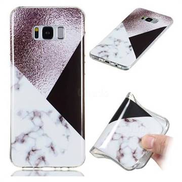 Black white Grey Soft TPU Marble Pattern Phone Case for Samsung Galaxy S8