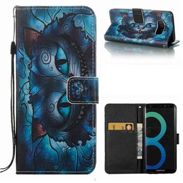 Bobcats Leather Wallet Case for Samsung Galaxy S8