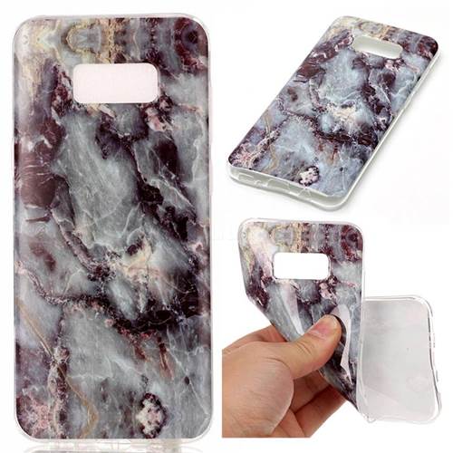 Rock Blue Soft TPU Marble Pattern Case for Samsung Galaxy S8 Plus S8+