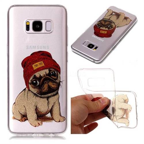 Pugs Dog Super Clear Soft TPU Back Cover for Samsung Galaxy S8 Plus S8+