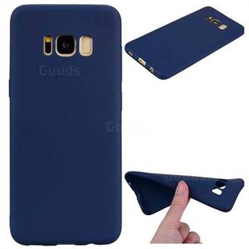 Candy Soft TPU Back Cover for Samsung Galaxy S8 Plus S8+ - Blue
