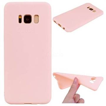 Candy Soft TPU Back Cover for Samsung Galaxy S8 Plus S8+ - Pink