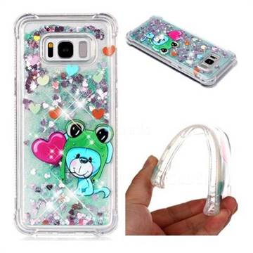 Heart Frog Lion Dynamic Liquid Glitter Sand Quicksand Star TPU Case for Samsung Galaxy S8 Plus S8+