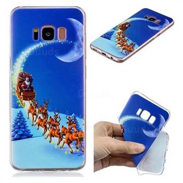 Shine Deer Xmas Super Clear Soft TPU Back Cover for Samsung Galaxy S8 Plus S8+