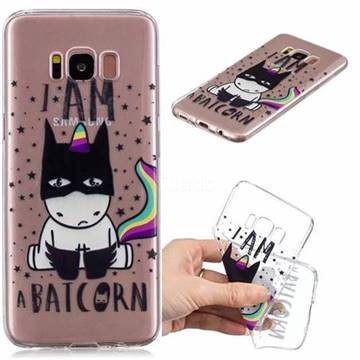 Batman Clear Varnish Soft Phone Back Cover for Samsung Galaxy S8 Plus S8+