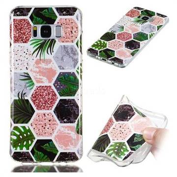 Rainforest Soft TPU Marble Pattern Phone Case for Samsung Galaxy S8 Plus S8+