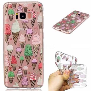Joy Ice Cream Super Clear Soft TPU Back Cover for Samsung Galaxy S8 Plus S8+
