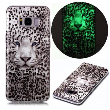 Leopard Tiger Noctilucent Soft TPU Back Cover for Samsung Galaxy S8 Plus S8+