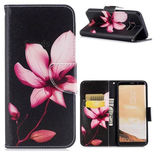 Lotus Flower Leather Wallet Case for Samsung Galaxy S8 Plus S8+