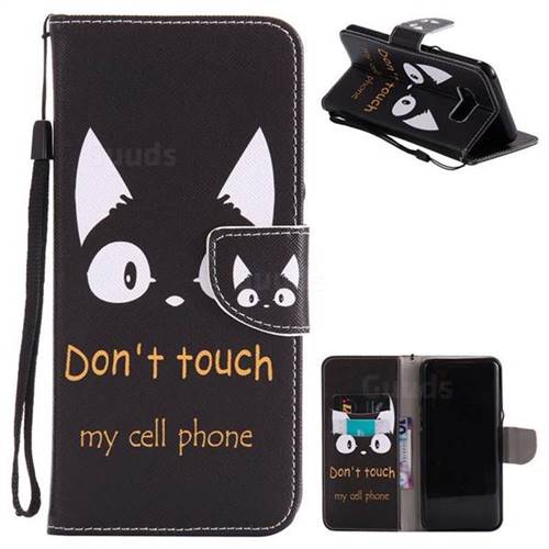 Cat Ears PU Leather Wallet Case for Samsung Galaxy S8 Plus S8+