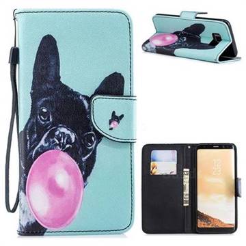 Balloon dDog PU Leather Wallet Phone Case for Samsung Galaxy S8 Plus S8+