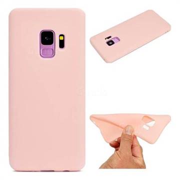 Candy Soft TPU Back Cover for Samsung Galaxy S9 - Pink