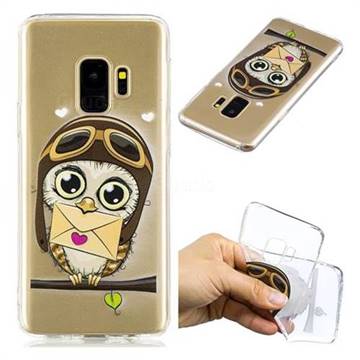 Envelope Owl Super Clear Soft TPU Back Cover for Samsung Galaxy S9