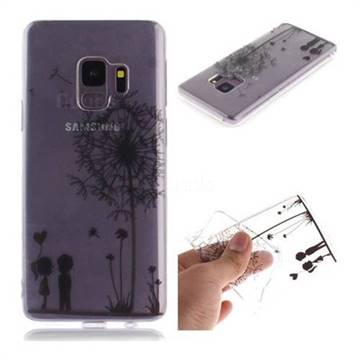 Couple Dandelion Super Clear Soft TPU Back Cover for Samsung Galaxy S9