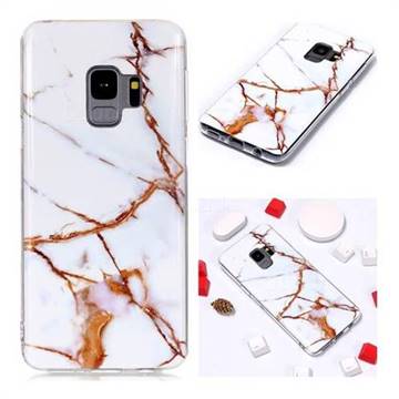 Platinum Soft TPU Marble Pattern Phone Case for Samsung Galaxy S9