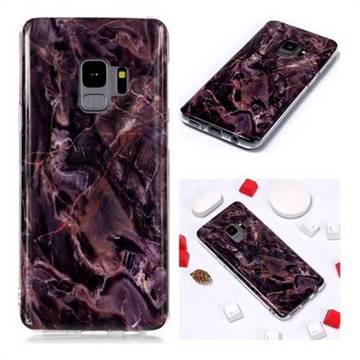 Brown Soft TPU Marble Pattern Phone Case for Samsung Galaxy S9